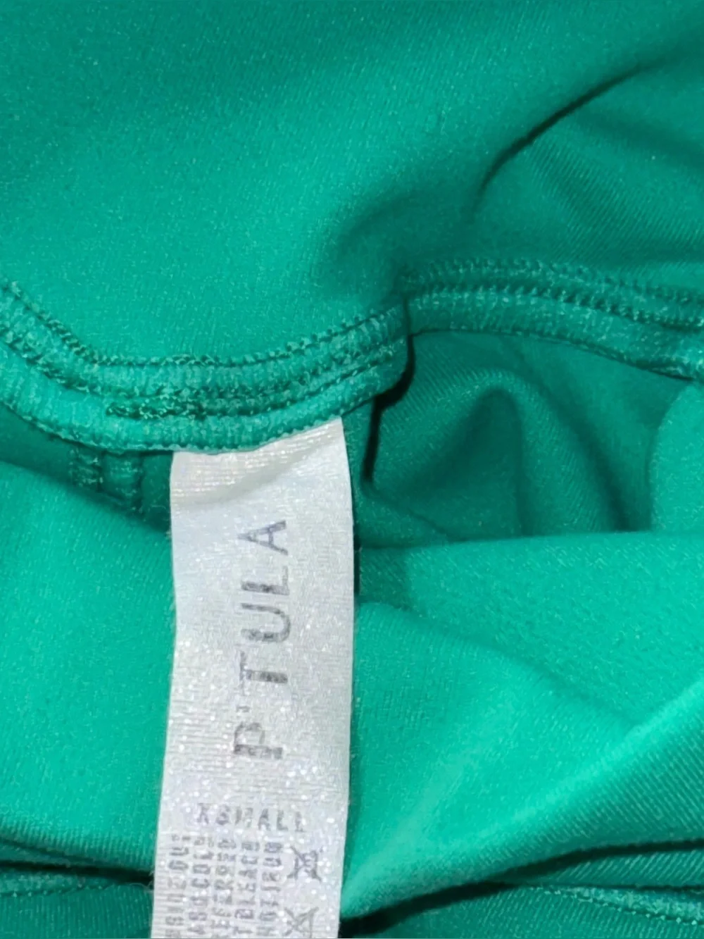 P'tula High-Waist Emerald Green Leggings